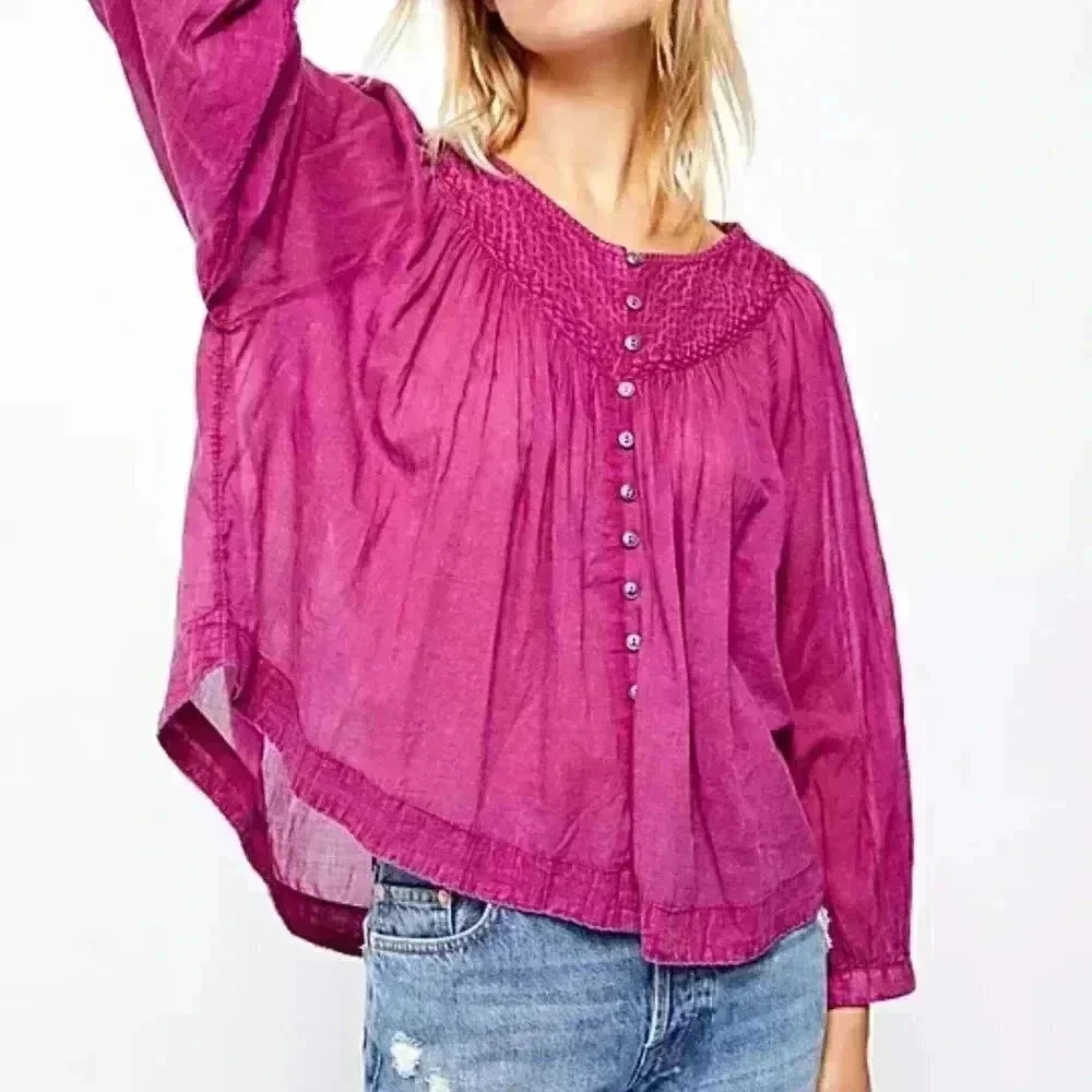 Free People Cool Meadow Top